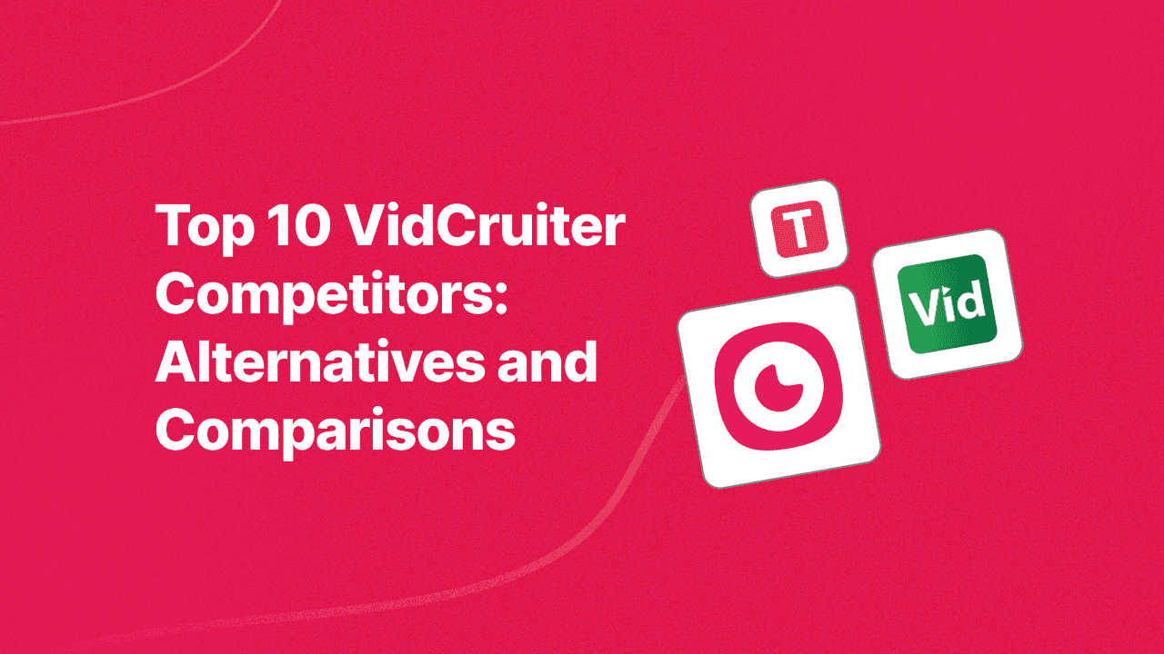 VidCruiter competitors compared by type